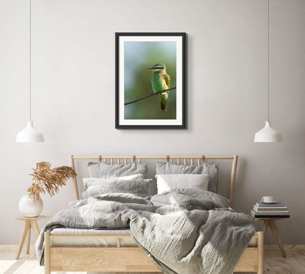 Blue-Cheeked Bee eater