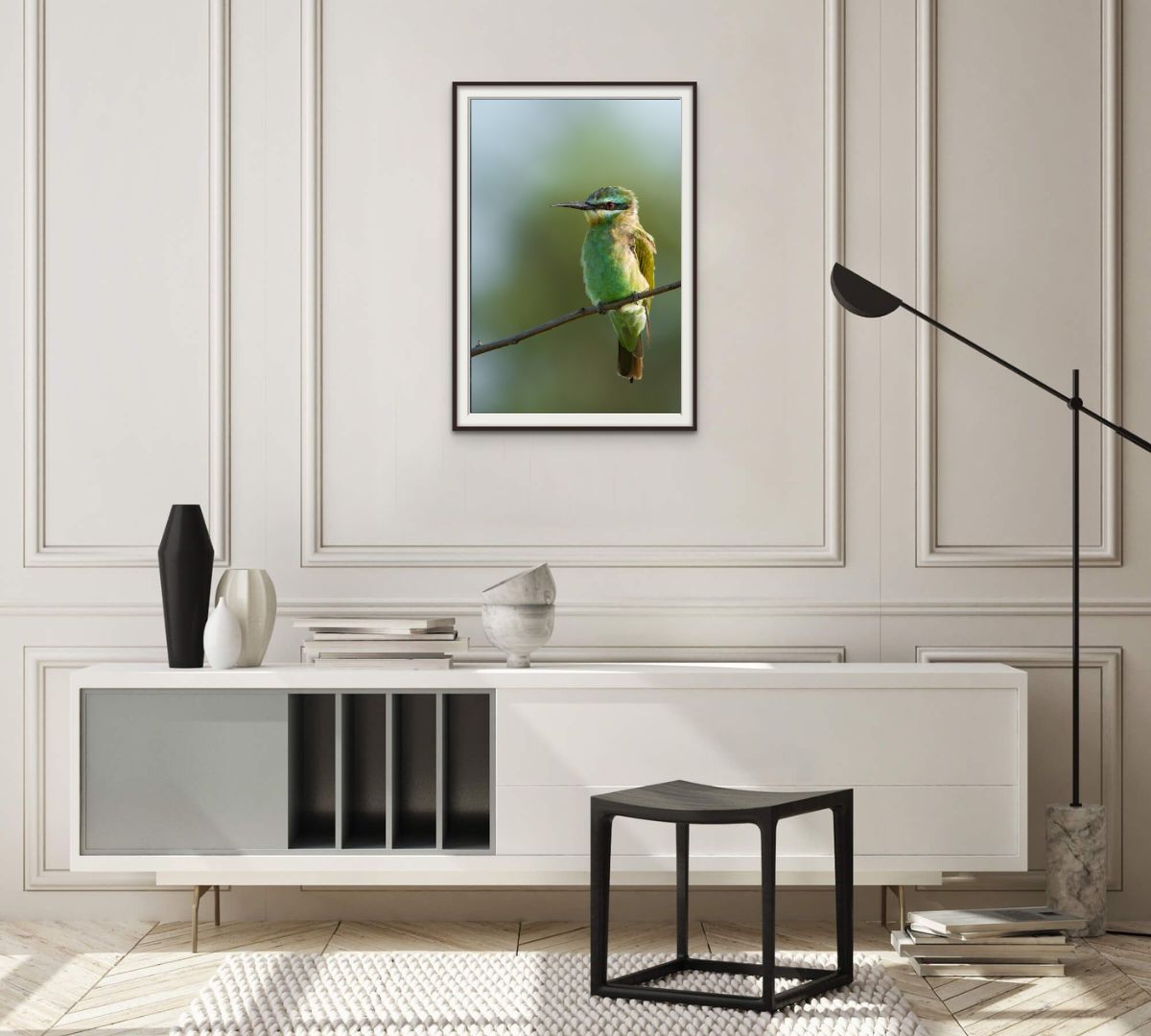Blue-Cheeked Bee eater